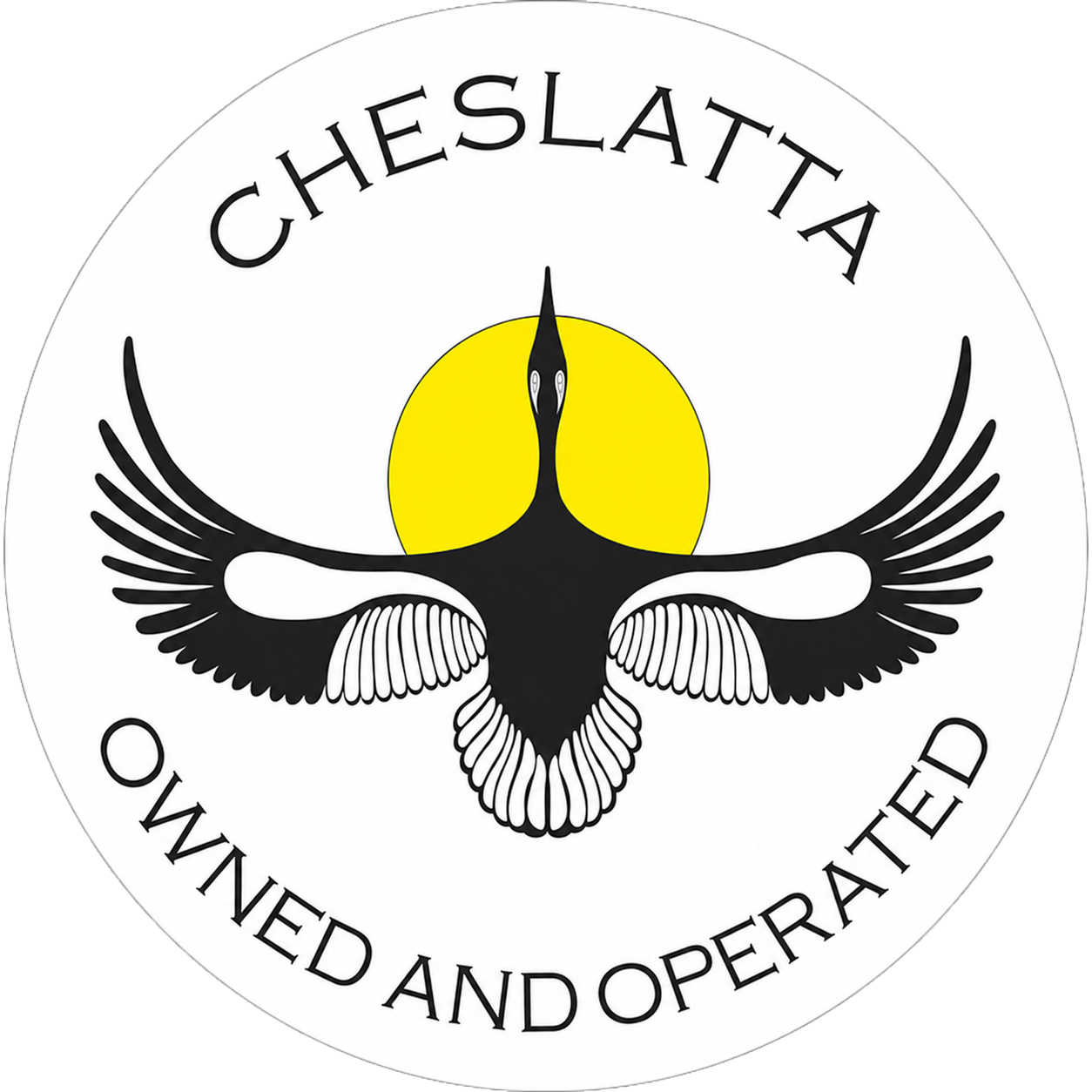 Cheslatta Owned and Operated badge