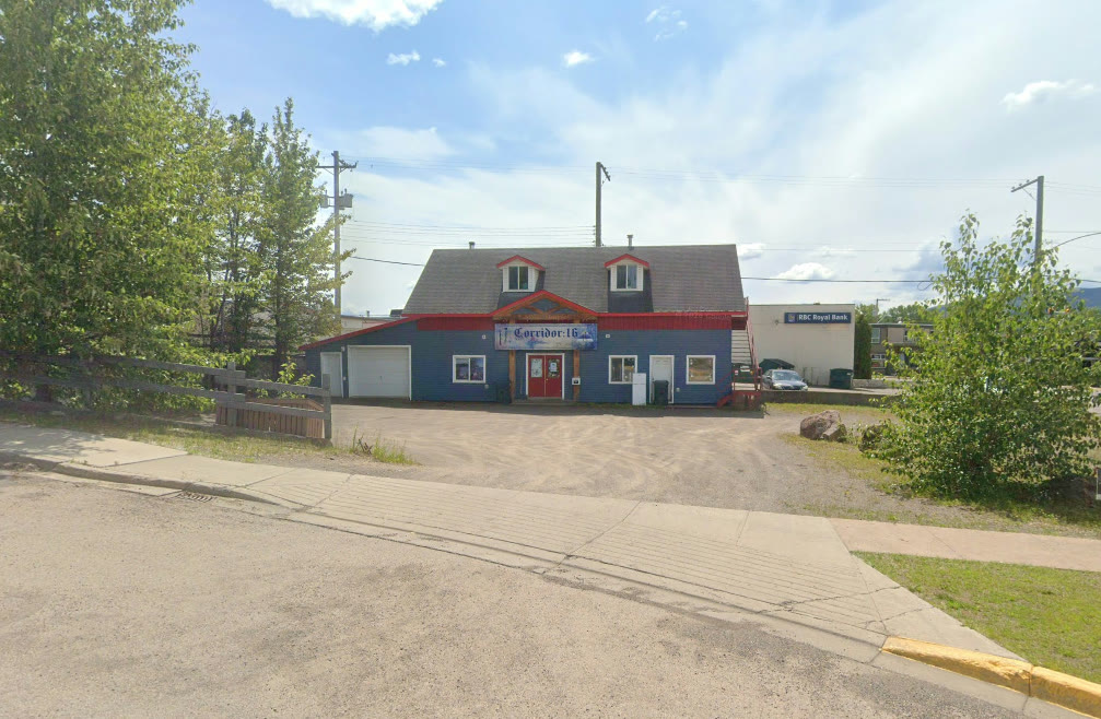 The Corridor:16 Graphics & Signs shop on Highway 16 in Burns Lake